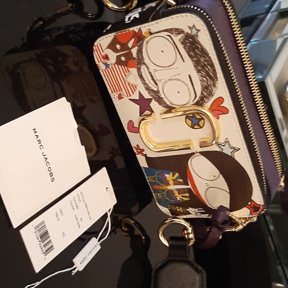 COPY - COPY - Andando Marc printed  snap bag - Picture 4 of 5